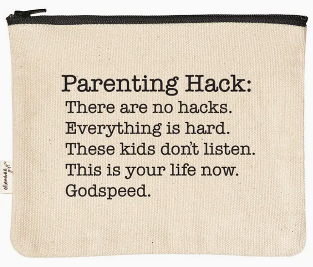Ellembee Zipper Pouch Parenting Hack