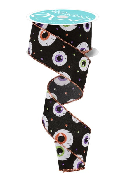 1.5" x 10yd Eyeballs On Pg image 0