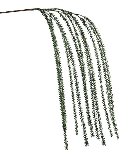 48"L Glitter Pine Hanging Spray
