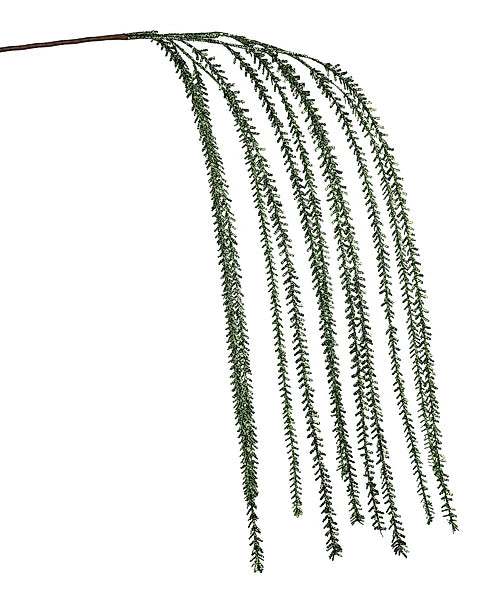 48"L Glitter Pine Hanging Spray