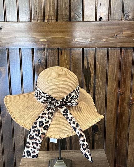 Leopard Floppy Hat image 1