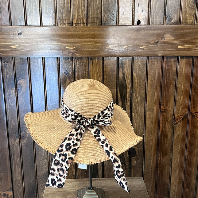 Leopard Floppy Hat image 1