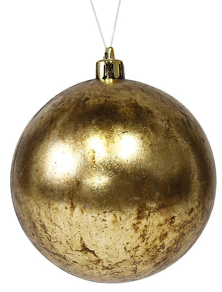120mm Antique Wash Smooth Ball Ornament