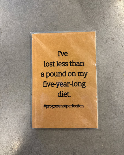 Lost a Pound Notebook
