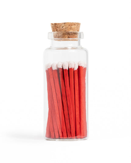 Matches in Medium Corked Vial