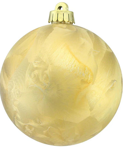 120mm Feather Smooth Ball Ornament