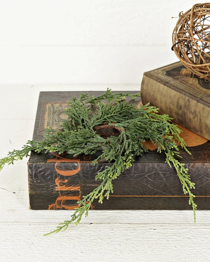 1.5in(12in) Ring-Mixed Green Cypress Pine