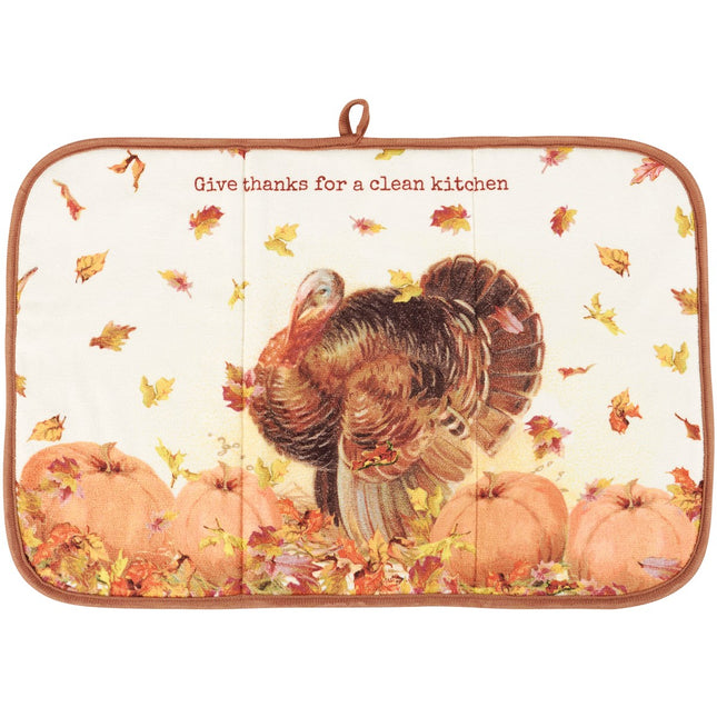 Give Thanks Drying Mat image 0