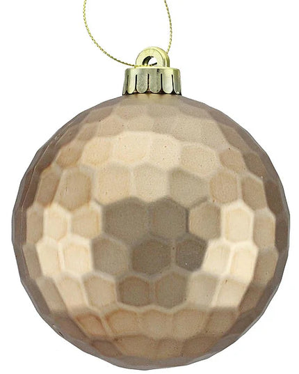 120Mm Antique Look Honeycomb Ball Ornament