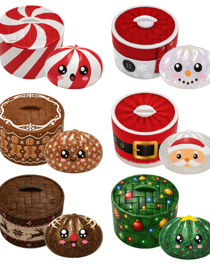 Fun Doh Petite (Mini) Squishy Christmas Dumplings Toy