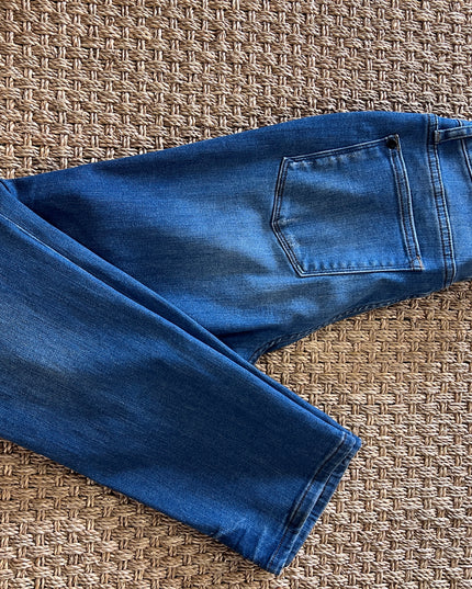 5 Button High Waist Boyfriend Judy Blue Jeans image 1