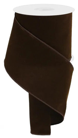 4" x 10yd Indoor Velvet Ribbon