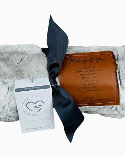 Softly Said Blanket Thinking of You Gift