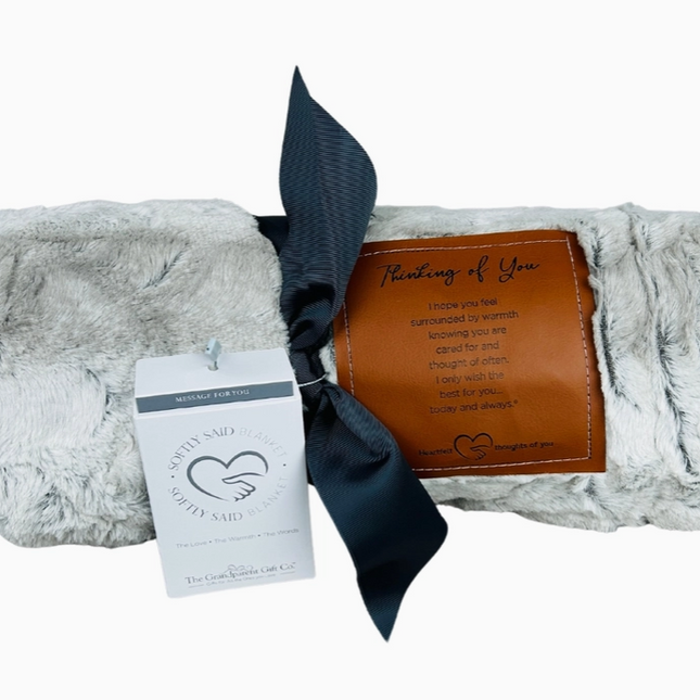 Softly Said Blanket Thinking of You Gift