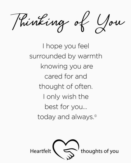 Softly Said Blanket Thinking of You Gift