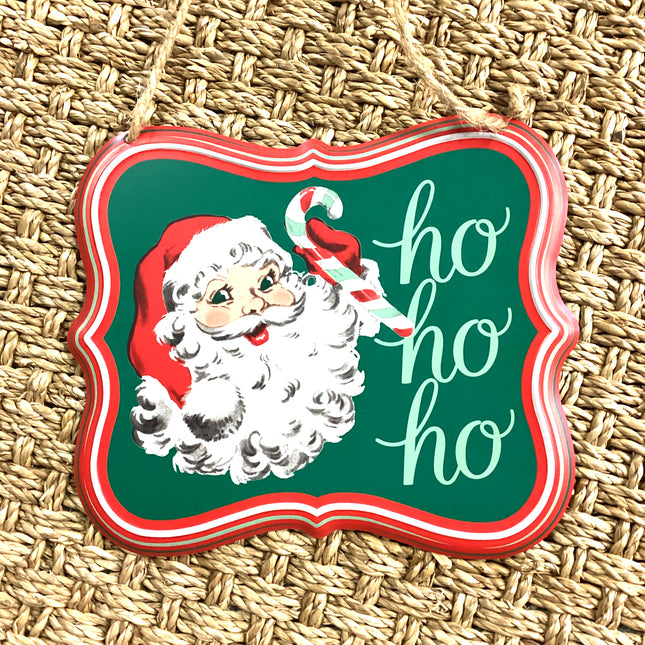 Teal Ho Ho Ho Sign image 0