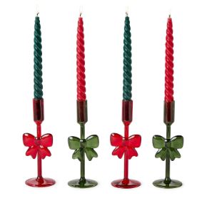 Bow Taper Candleholders