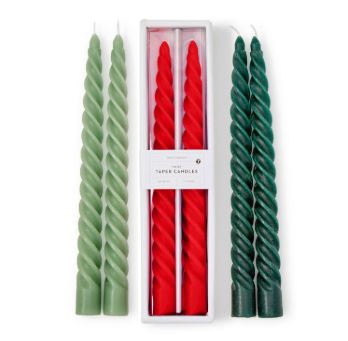 Holiday Taper Candles