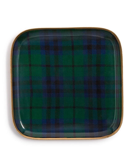Tartan Decorative Metal Trays (Assorted)