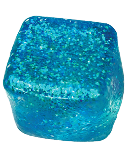 Fun Doh Glow in the Dark Squishy Sparkle Cube