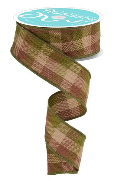 1.5" x 10yd Woven Check image 0