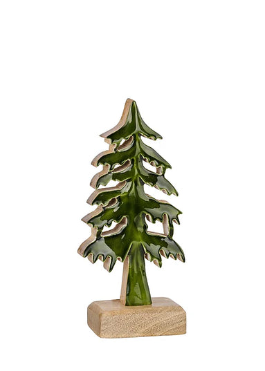 8"H x 3.5"L Mangowood Tree