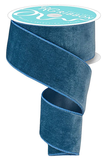 2.5"x10Y Velvet/Satin Backing (Assorted Colors)