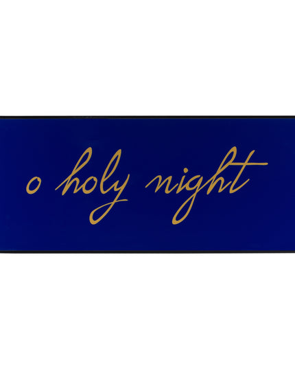 O Holy Night Sign 23.5"L x 9.75"H