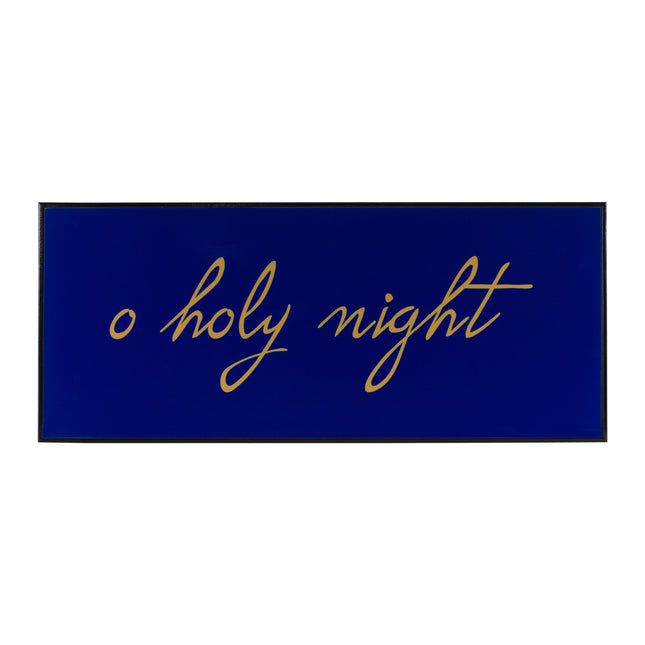 O Holy Night Sign 23.5"L x 9.75"H