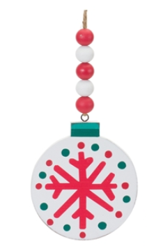 Snowflake Ornament 14”H MDF