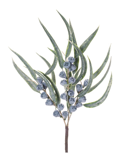 Winter Blue Berry Pod Pick 17"