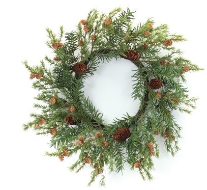 Pine Wreath 24"