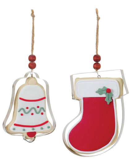 Cookie in Cookie Cutter Ornament