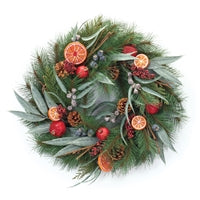 Pine w/ Fruit Wreath