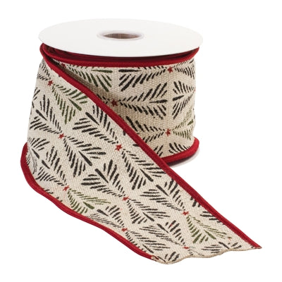 Cotton Christmas Ribbon
