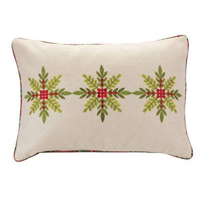 Snowflake Christmas Pillow
