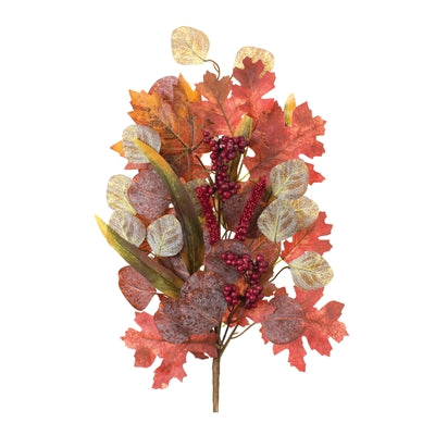 Mixed Fall Leaf Stem