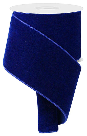 4" x 10yd Deluxe Velvet/Satin Backing (Assorted Colors)