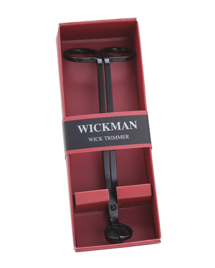 Wickman Matte Black Wick Trimmer in Gift Box