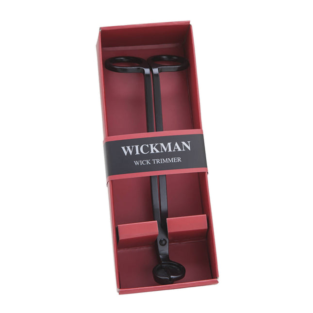 Wickman Matte Black Wick Trimmer in Gift Box