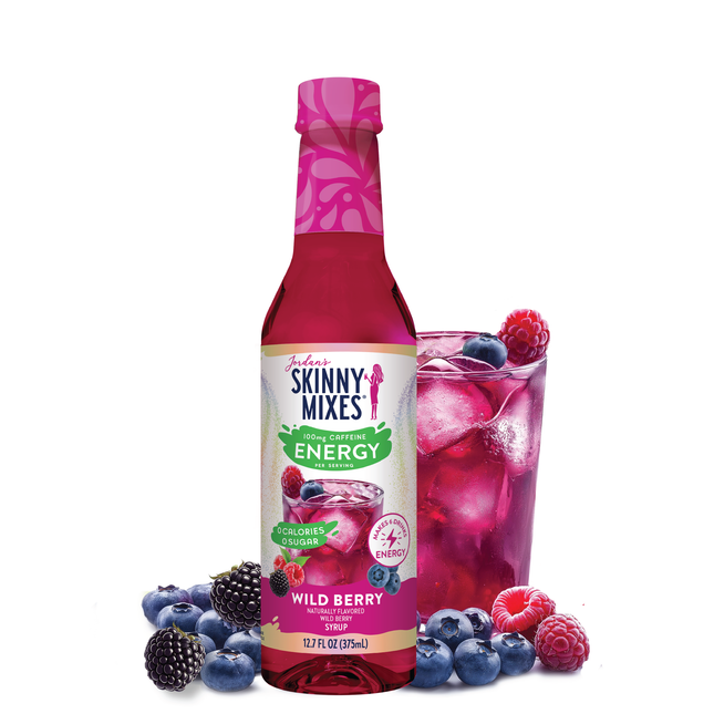 Sugar Free Wild Berry Energy Syrup - 375ml