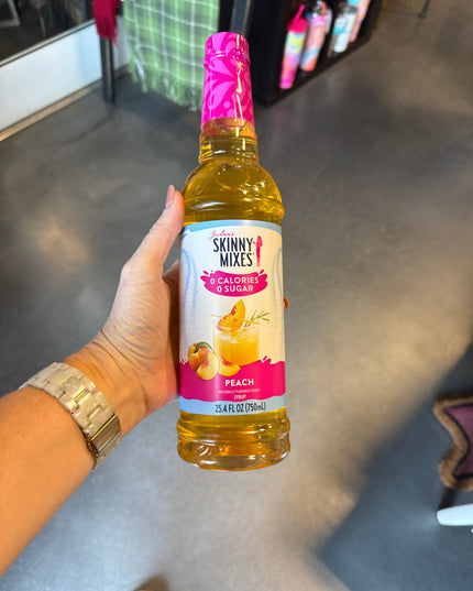 Peach skinny syrup