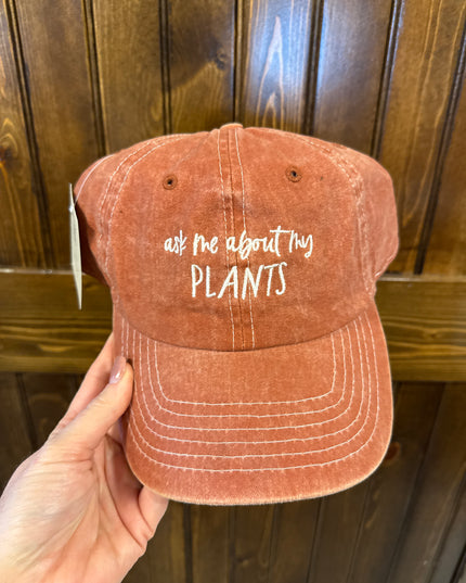 Baseball Cap Garden Theme