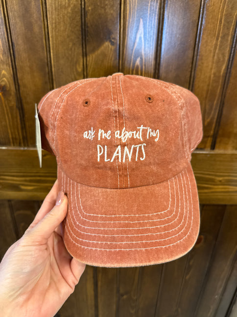 Baseball Cap Garden Theme