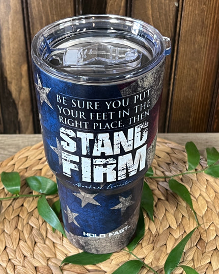 Lincoln Flag Tumbler image 0