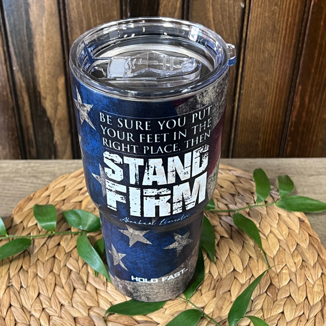 Lincoln Flag Tumbler image 0