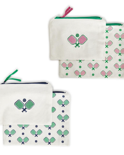 Pickleball Zipper Pouch Set image 0