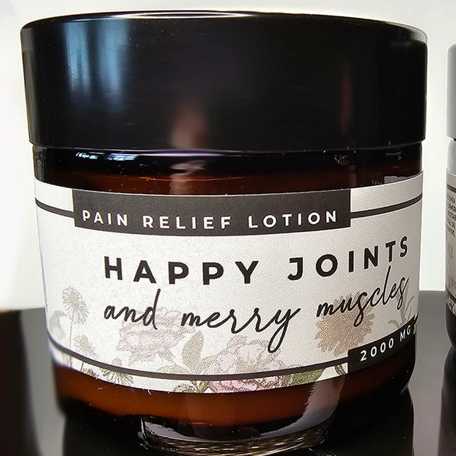Happy Joints and Merry Muscles CBD Lotion image 0