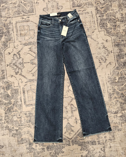 Judy Blue Mid Rise Wide Leg Jean image 0
