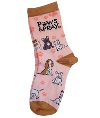 Paws & Pray Socks image 0